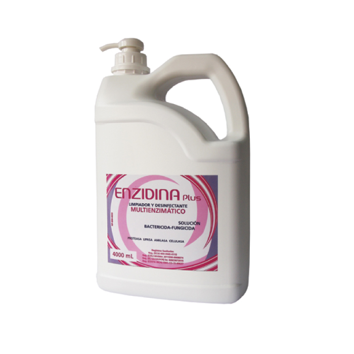 Detergente multi-enzimático ENZIDINA PLUS para el lavado previo a la desinfección del instrumental