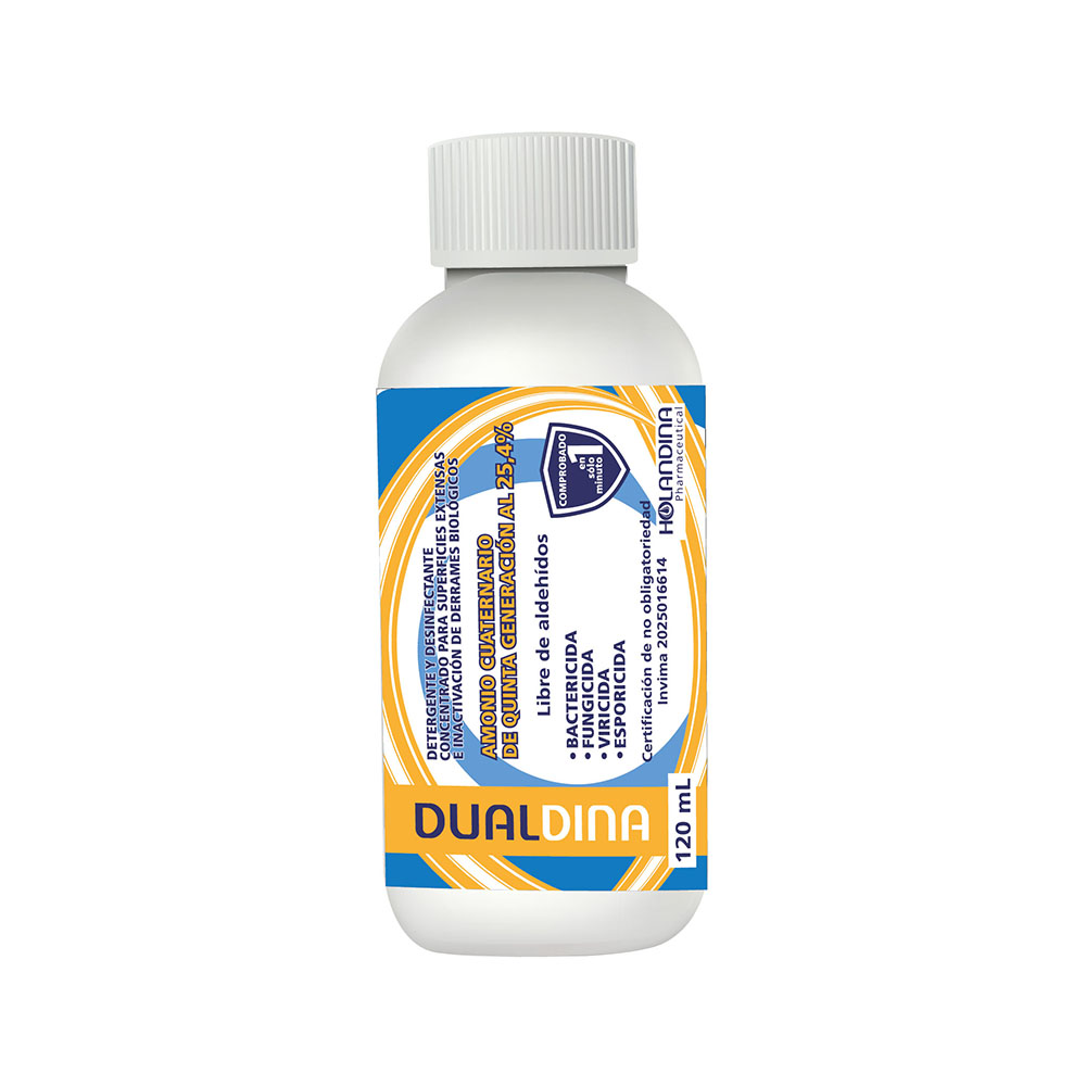Detergente y desinfectante Dualdina
