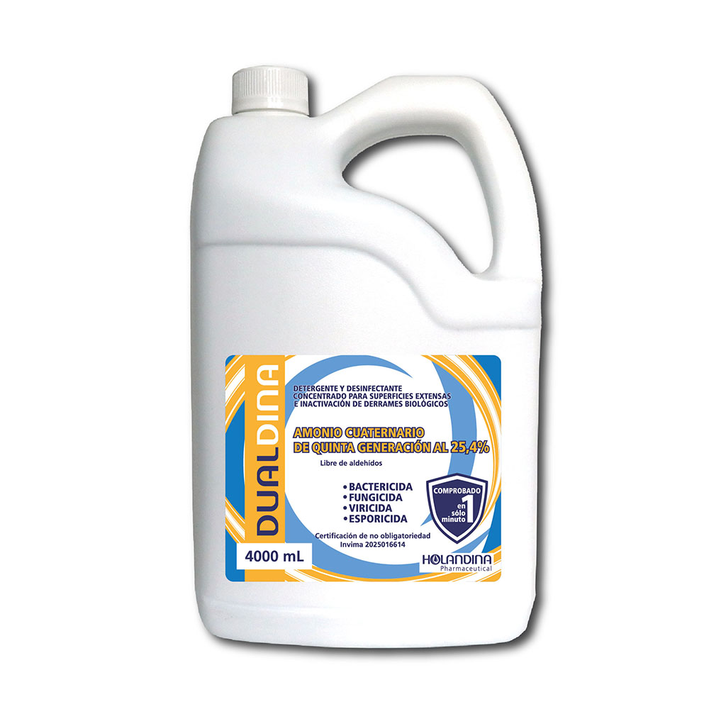 Detergente y desinfectante Dualdina