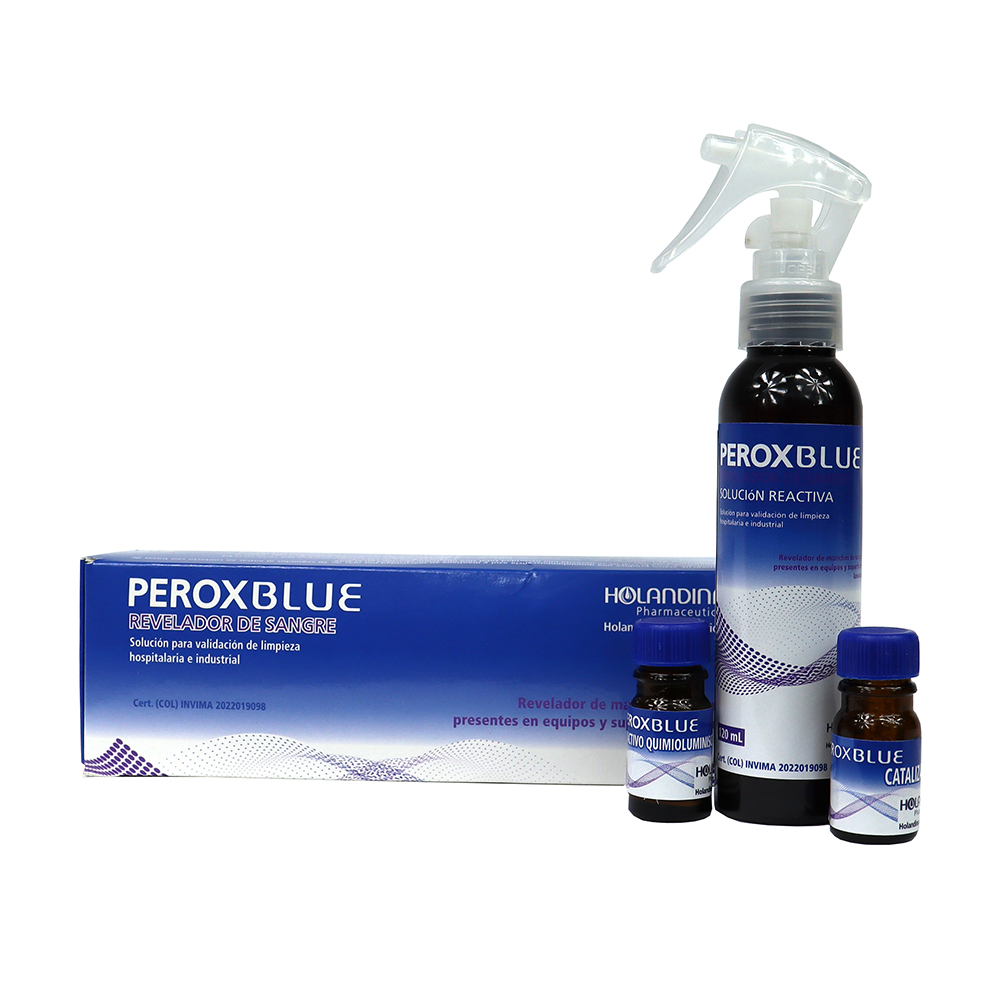 Revelador de sangre para la validación de los correctos procesos