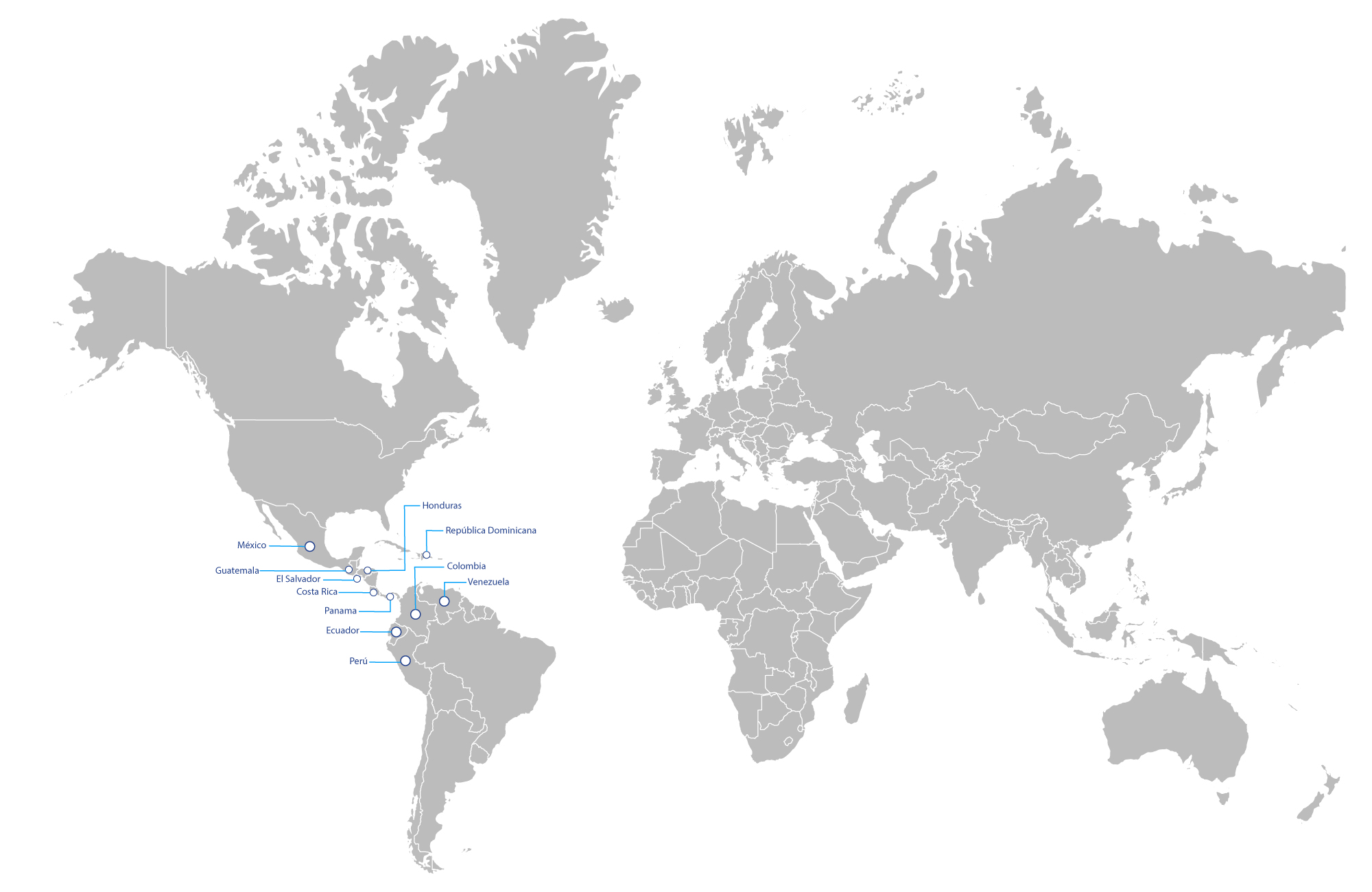 Holandina en el mundo